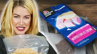 We Ate Like Astronauts For 24 Hours