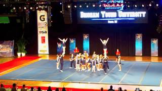 BYU Cheer Nationals 2012