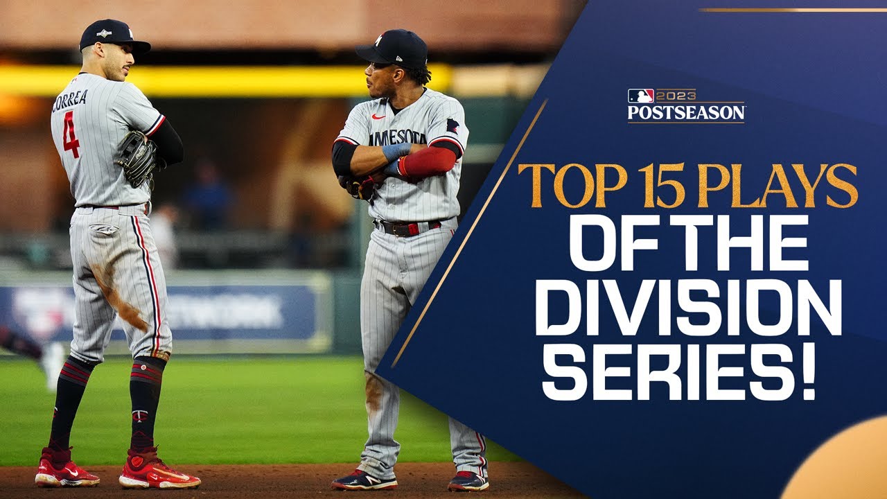 Top 15 Plays of the 2023 Division Series! (Feat. Slick defensive plays and game-changing home runs!)