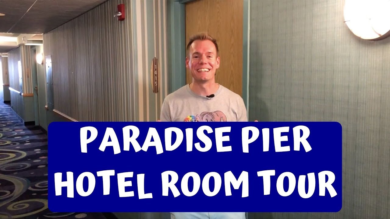 disneyland-s-paradise-pier-hotel-club-level-room-tour-youtube