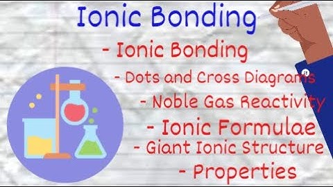 Ionic Bonding | iGCSE Chemistry #8