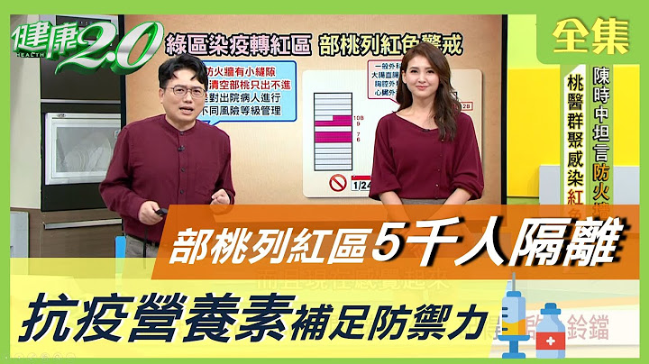 部桃列红区 5千人隔离 抗疫营养素 补足防御力！ 维生素D 抗新冠病毒的利器？ 健康2.0 20210129 (完整版) - 天天要闻