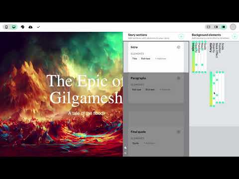 Getting started - Background elements