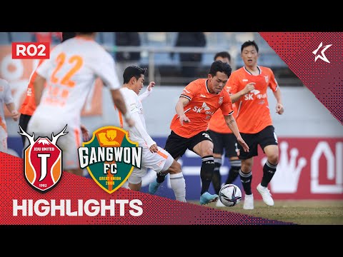 Jeju Utd Gangwon Goals And Highlights