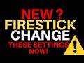 Amazon Firestick Settings you should Turn off for your Safety! Now!