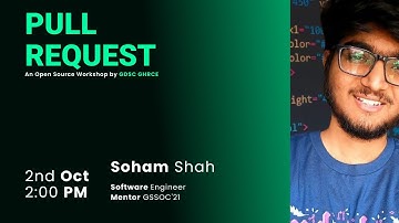 Pull Request (Open source Workshop) | GDSC GHRCE