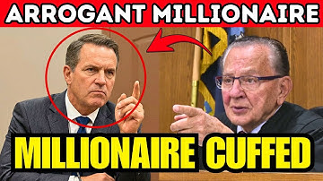 Millionaire Shows Disrespect to Judge Caprio — Gets Removed by Bailiff 10 Minutes Later