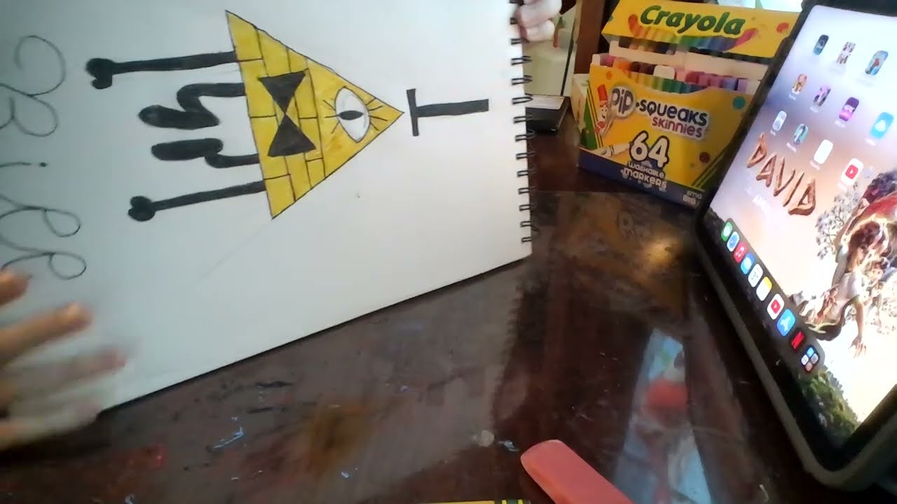 How to draw bill cipher