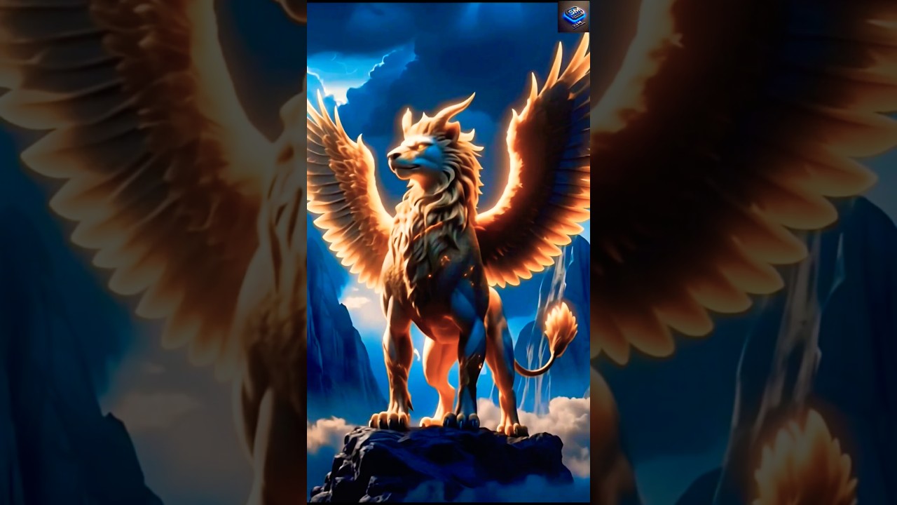 Epic Lion-Eagle Fusion! 🦁⚡️ | Mythical Hybrid Animation 