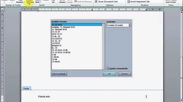 Module 3 – Word Processing - exercise solution
