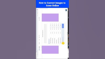 How Do I Convert Images to Icons Online #shorts