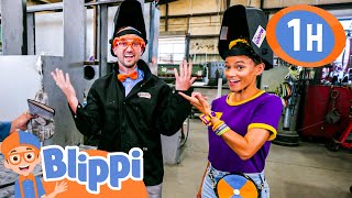 Blippi and Meekah Learn About Fire Trucks! | Blippi | Kids Songs | Moonbug Kids