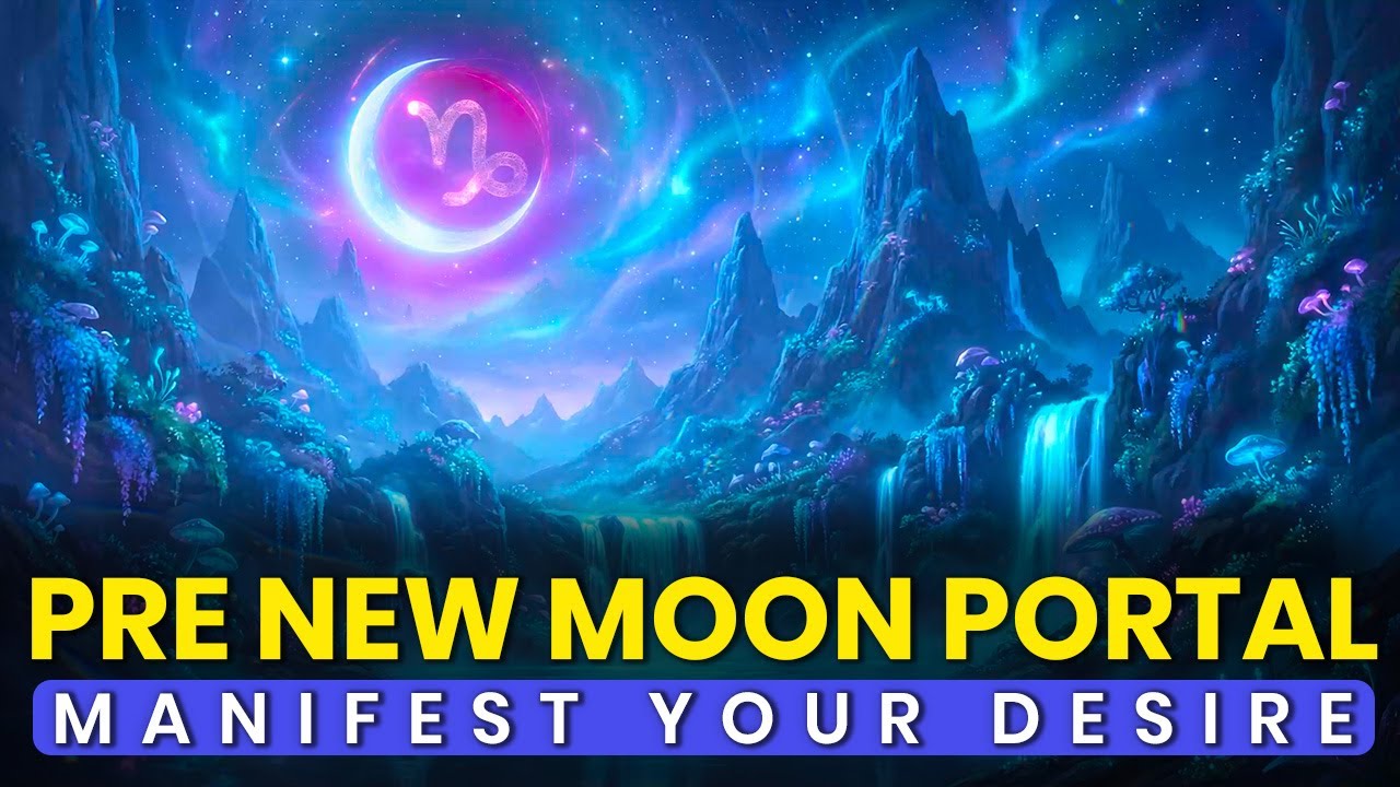 Pre New Moon Portal: Manifest Your Deepest Desires with the Capricorn ...