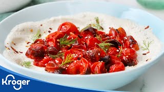 Simple Truth Whipped Feta Dip with Marinated Tomatoes | Kroger Recipes | Kroger