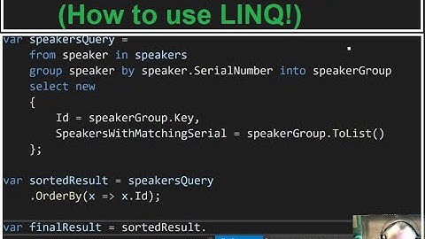 How to use LINQ in CSharp (Linq to Entity & Linq to Object) [April 2021]