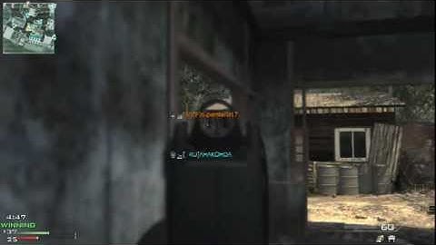 MW3 Village line of sight