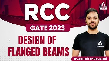 Design of flanged beams  | RCC | gate 2023 | By Rehan Sir
