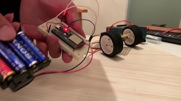 [Ackermann] ステアリング機構付きの車を作ってみた [Bluetooth]