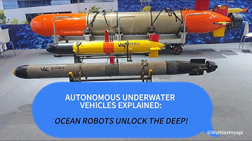 Autonome onderwatervoertuigen uitgelegd: Oceaanrobots ontsluiten de diepte! #autonomevoertuigen #...