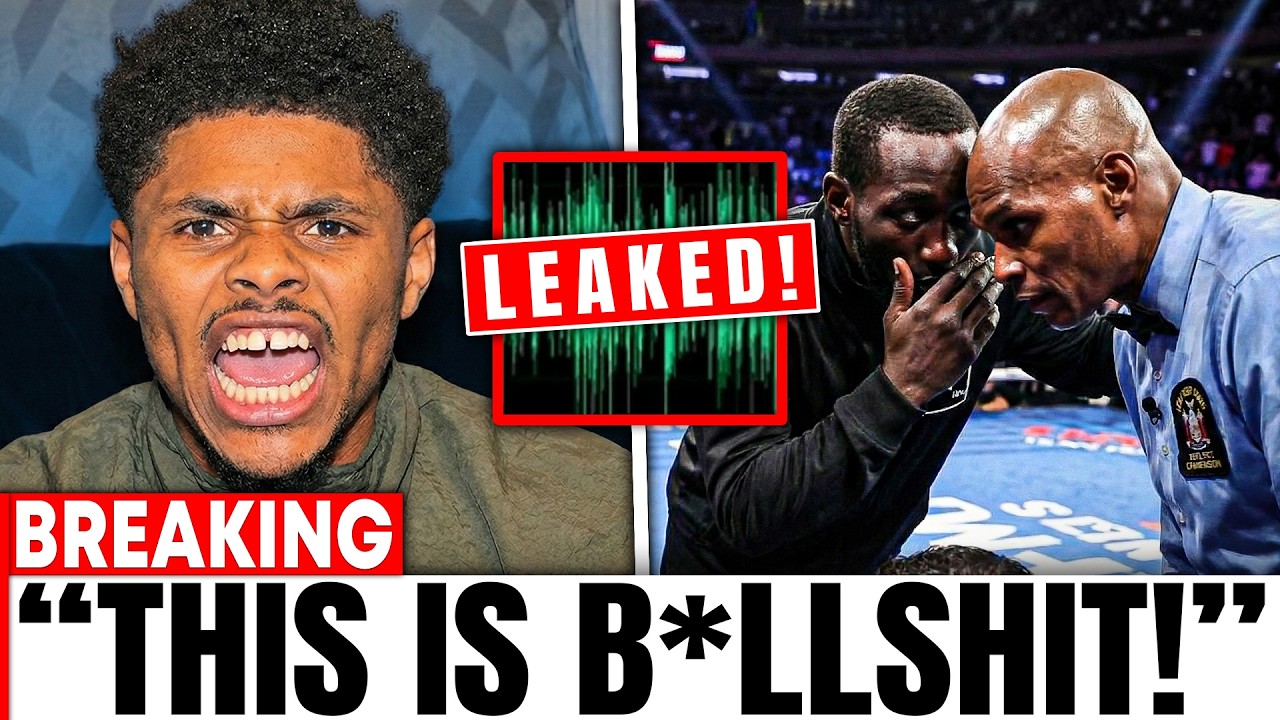 Shakur Stevenson FIRES BACK on LEAKED AUDIO Allegations Involving Terence  Crawford and Referee