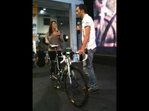 Ivan Basso al Bike Expo di Padova 2010