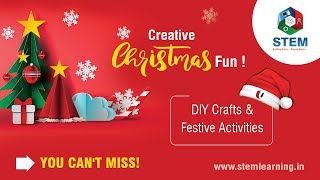 Creative Christmas Fun! | DIY Crafts & Festive Activities You Can't-Miss! | Online Learning