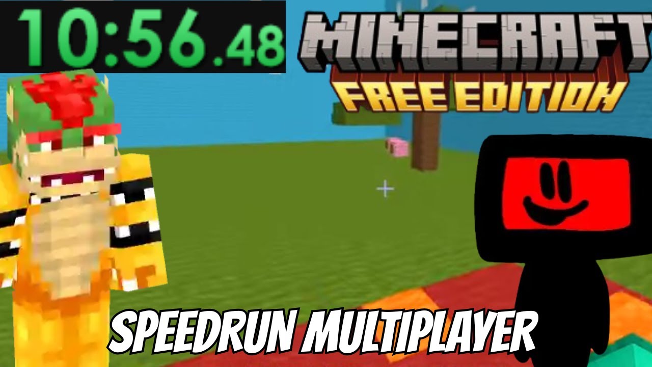 Minecraft Free Edition SPEEDRUN MULTIPLAYER - YouTube