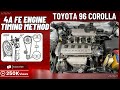 Toyota 96 Corolla 4A FE Engine Timing Method By Raja Auto
