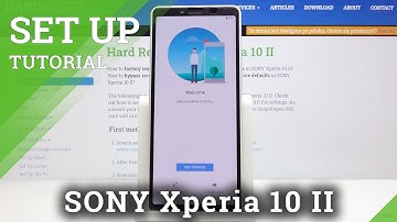 How to Set Up SONY Xperia 10 II – First Configuration and Activation