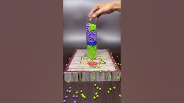 🪞 Mind Soothing Reverse Beads ASMR | Calming Motion Short #asmr #reverse #satisfying