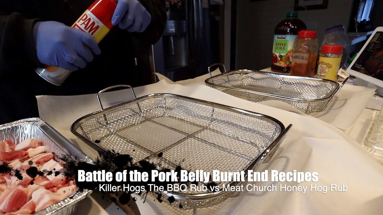 Battle of the Smoked Pork Belly Burnt End Recipes LSG 20" Offset