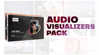 stunning music visualizer, audio spectrum / Equalizer (AE | PR ) screenshot 4