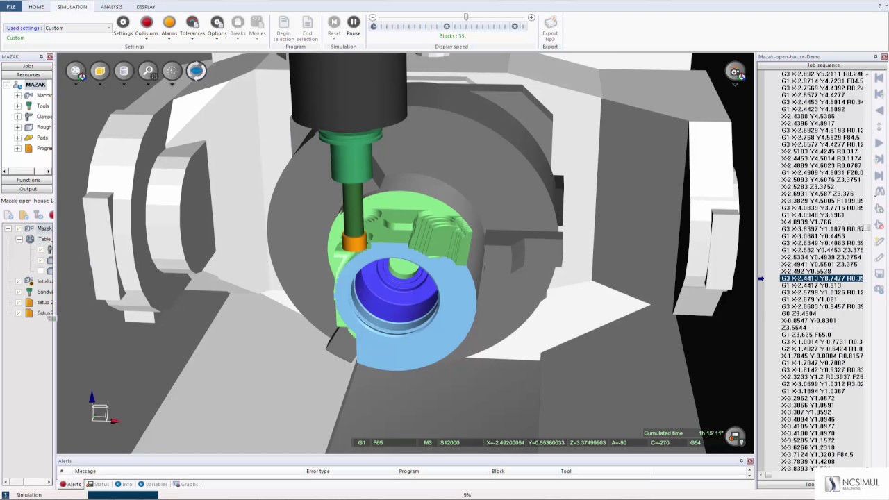 Realistic Machining Simulation, Simplified CNC Programming - YouTube