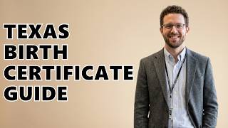 How To Get Birth Certificate in Texas?