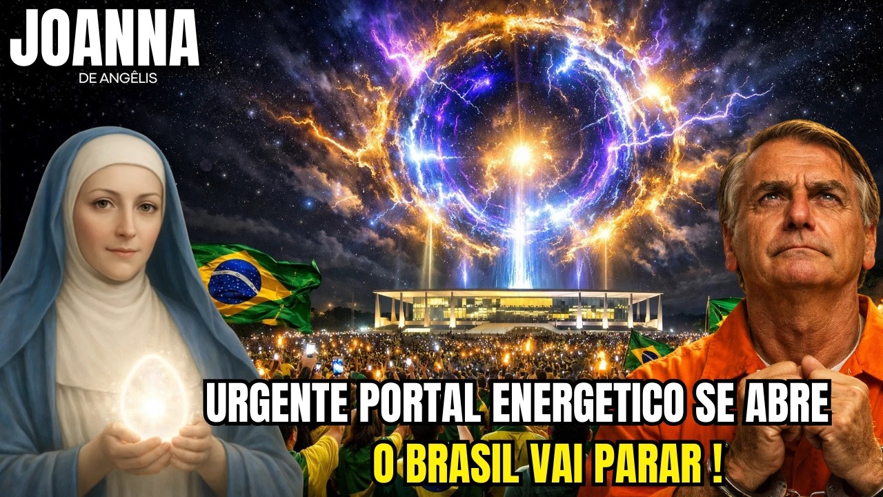 JOANNA DE ANGELIS REVELA: O PORTAL DE BRASÍLIA FOI ATIVADO — A LIBERTAÇÃO COMEÇOU!