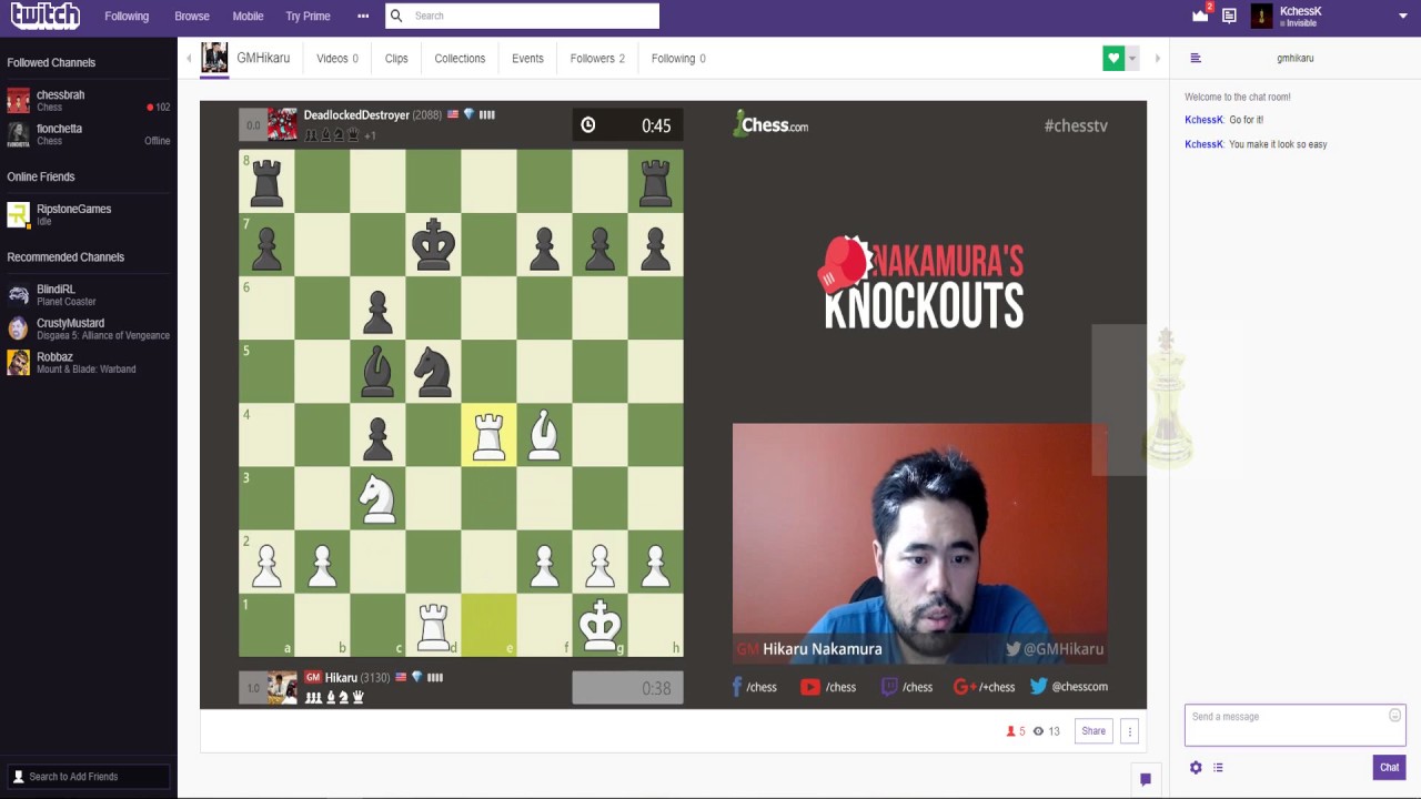 GMHikaru - Stream Jul 07, 2021 - Stats on viewers, followers