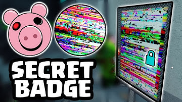 PIGGY KEYMASTER SECRET BADGE FOUND!! [FULL GUIDE]🐷😱
