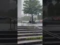 In the rain is crazy ☔️