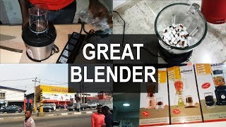 Follow Me as I Buy a Blender | Binatone Blender BLG-600S Review and Testing | Flo Chinyere