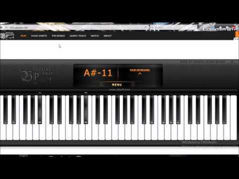 Linkin Park In The End Virtual Piano Sheet