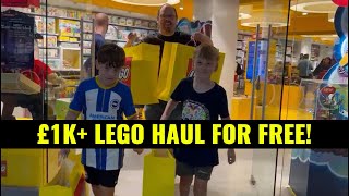 Huge £1k+ Lego Haul for Free using VIP/Insider points