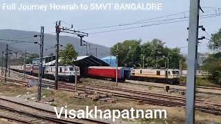 Journey Kolkata to SMVT Bangalore, Complete journey by Train wonderful experience