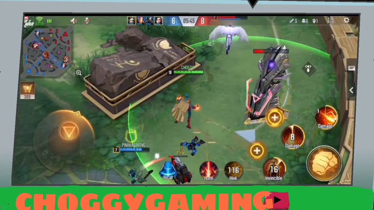 Marvel Super War │Vision│24 kills no recall