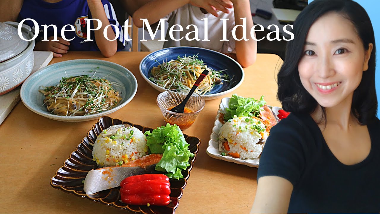 ONE POT MEALS JAPANESE MOM'S RECIPES/ Healthy dinner in a pinch! YouTube