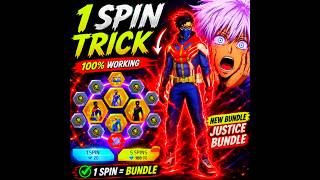 1 spin 😱Super Hero ring event #ff #trending #shorts #freefire