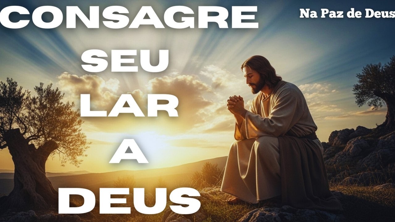 Oração Para Consagrar Seu Lar a Deus | Proteção, Paz e Benção | Na Paz de Deus