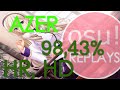 [60 FPS] Azer #1 on Yooh - snow storm -euphoria- [EUPHORIC] | HD, HR | 98,43%
