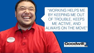 What's does a Goodwill job coach do?