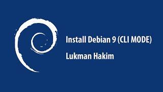 Install Debian 9 - Mode CLI