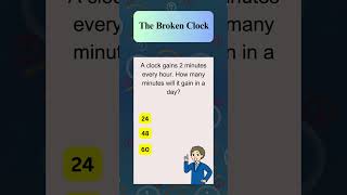 The Broken Clock  | #shorts #quiz #unique #gaming #challenge #riddles #shortsfeed #broken